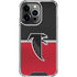 NFL Atlanta Falcons Vintage iPhone 15 Pro Clear Case
